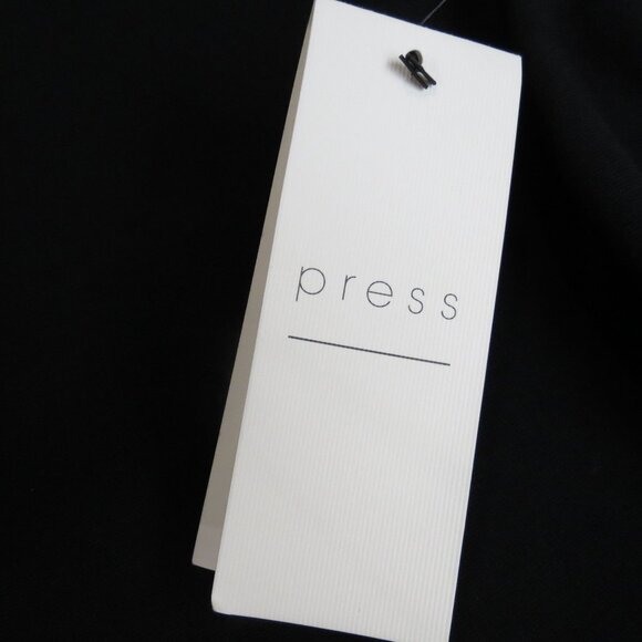 Press Elegant Black Tunic Top - Picture 6 of 6